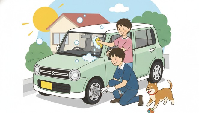 車を自分でメンテナンス