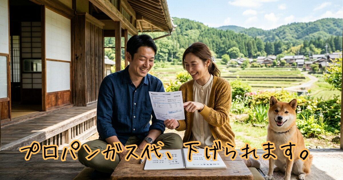 プロパンガス代は下げられる！